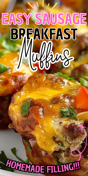 Easy Sausage Breakfast Muffins