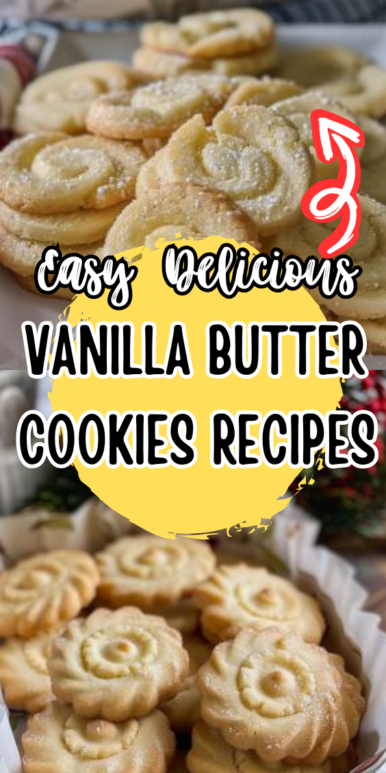 Easy Vanilla Butter Cookies