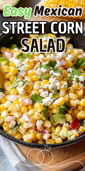 Easy Mexican Street Corn Salad