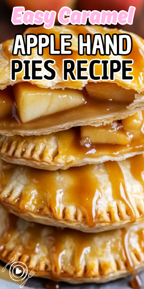 Easy Caramel Apple Hand Pies