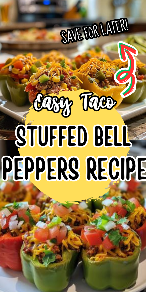 Easy Taco Stuffed Bell Peppers