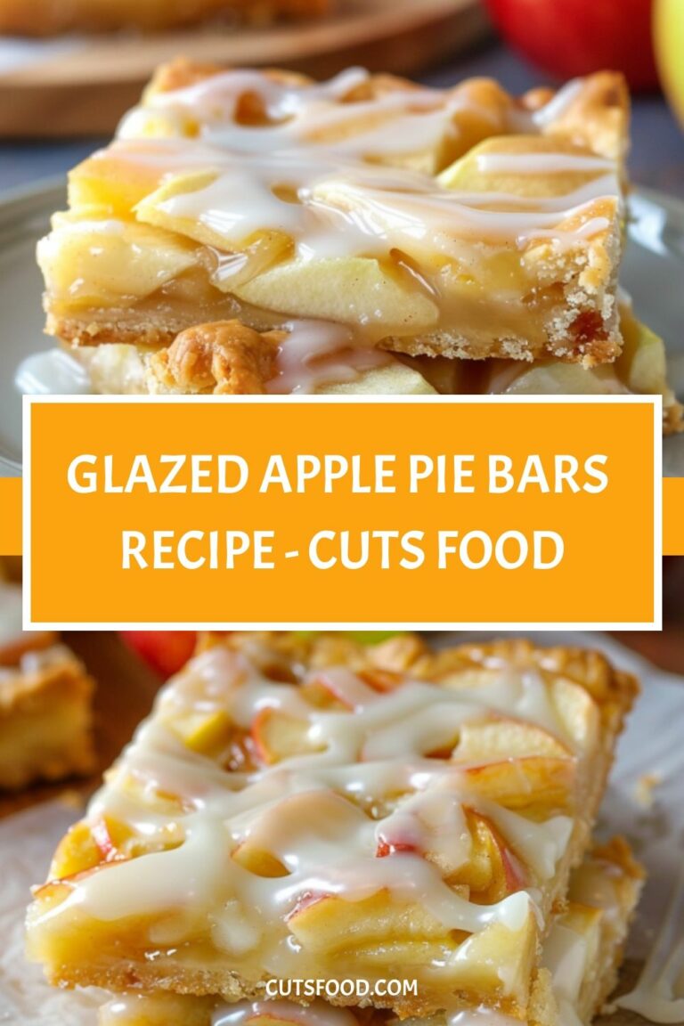 Glazed Apple Pie Bars Recipe – Cuts Food