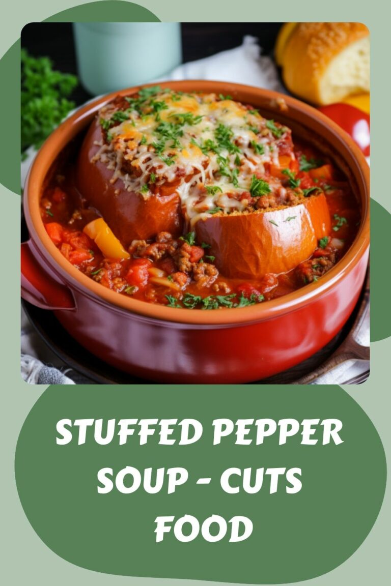 Stuffed Pepper Soup – Cuts Food