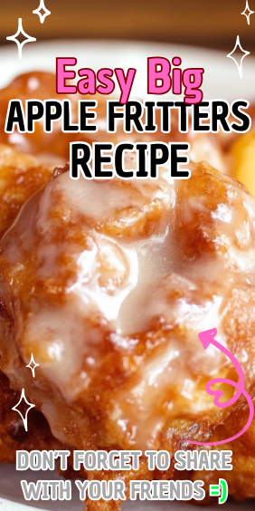 Easy Big Apple Fritters Recipe