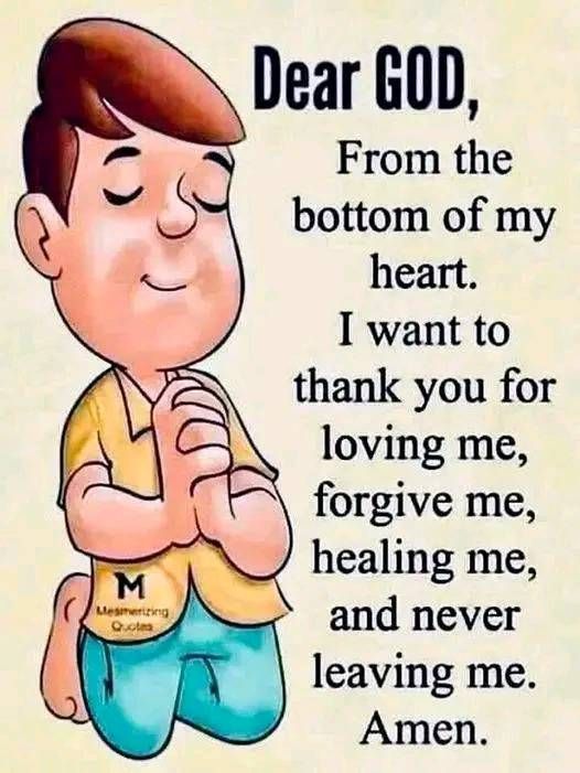 Dear God…