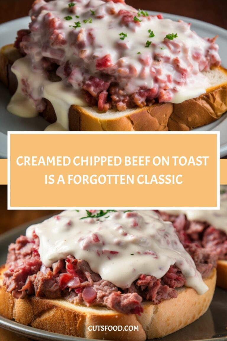 CREAMED CHIPPED BEEF ON TOAST IS A FORGOTTEN CLASSIC