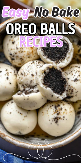 Easy No Bake Oreo Balls