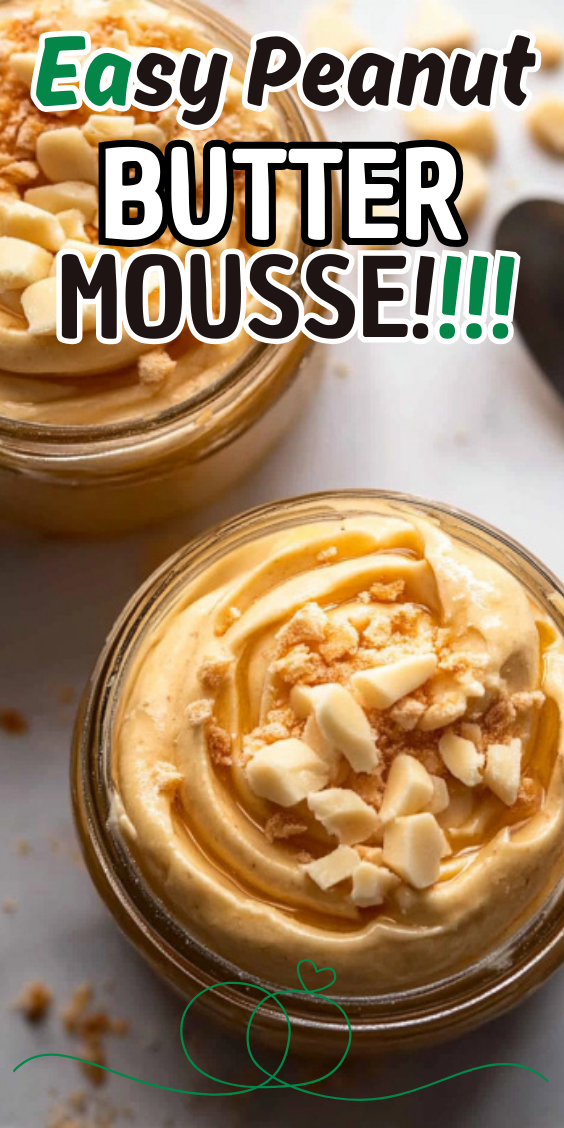 Easy Peanut Butter Mousse