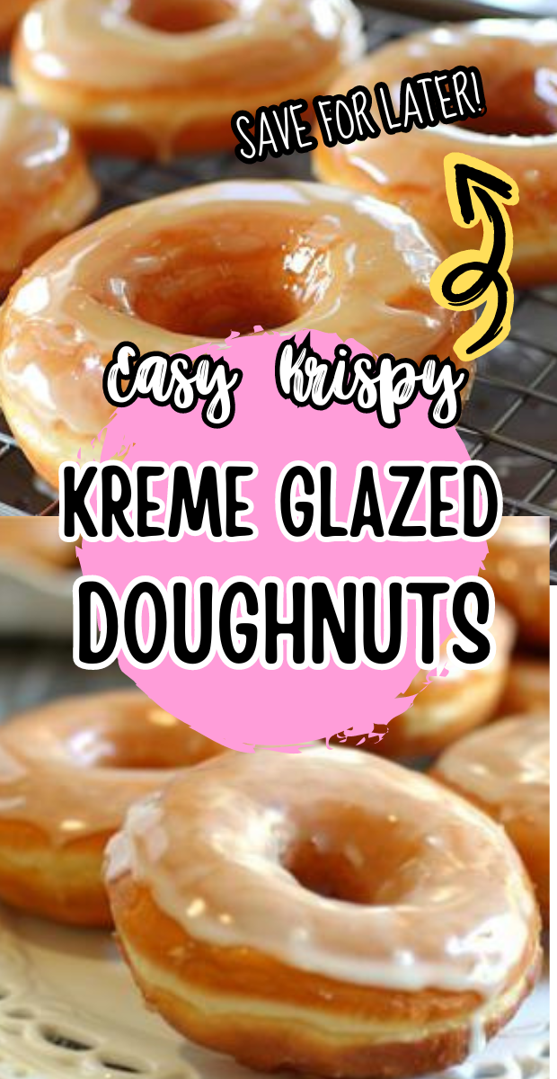 Easy Krispy Kreme Glazed Doughnuts
