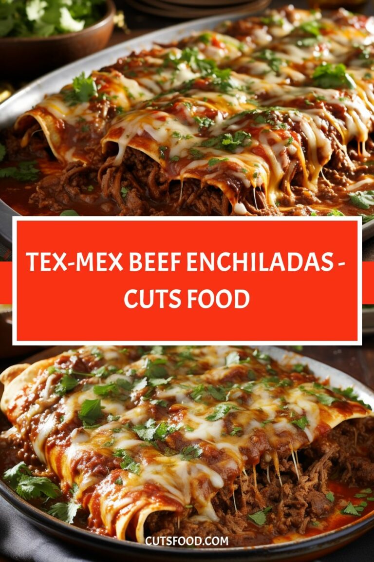 Tex-Mex Beef Enchiladas – Cuts Food