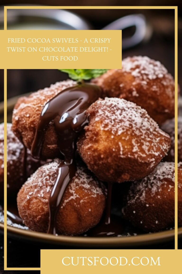 Fried Cocoa Swivels – A Crispy Twist on Chocolate Delight! – Cuts Food