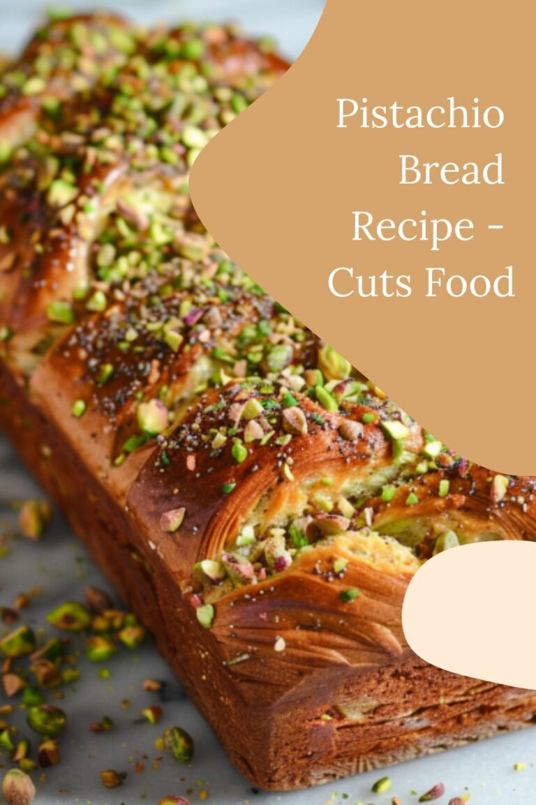 Pistachio Bread Recipe – Cuts Food