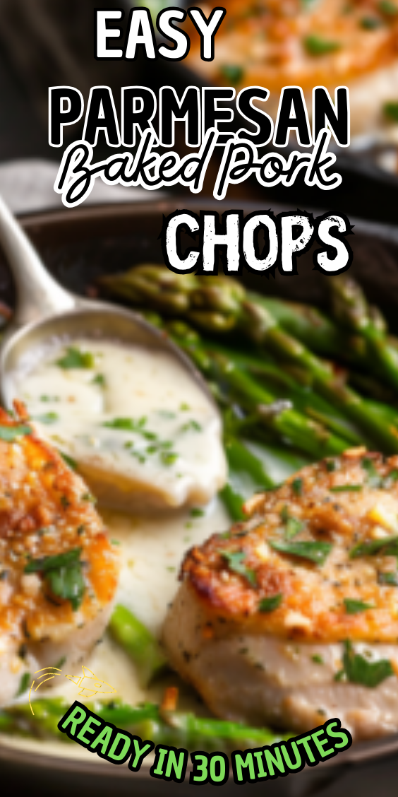 Easy Parmesan Baked Pork Chops