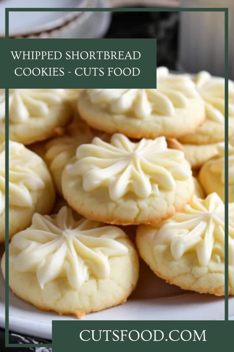Whipped Shortbread Cookies – Cuts Food