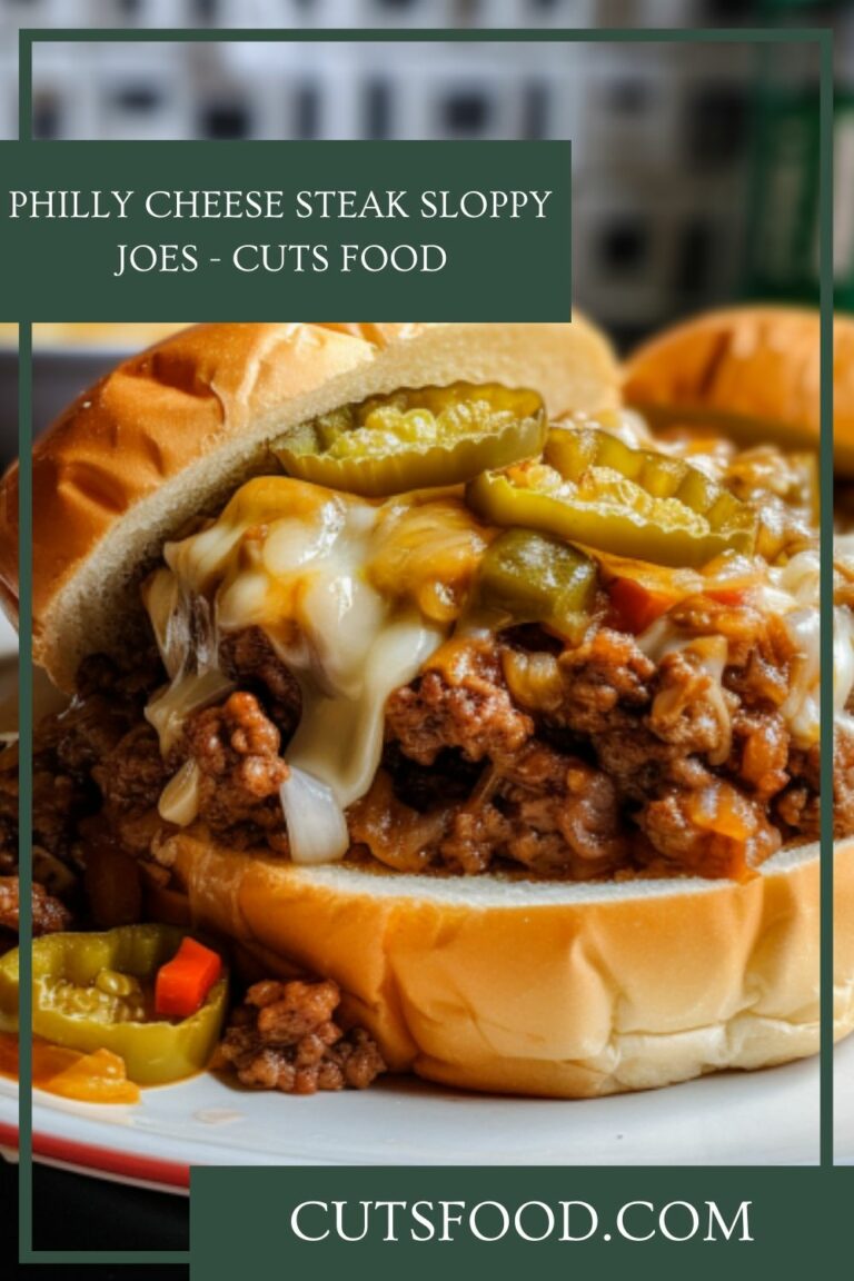 Philly Cheese Steak Sloppy Joes – Cuts Food