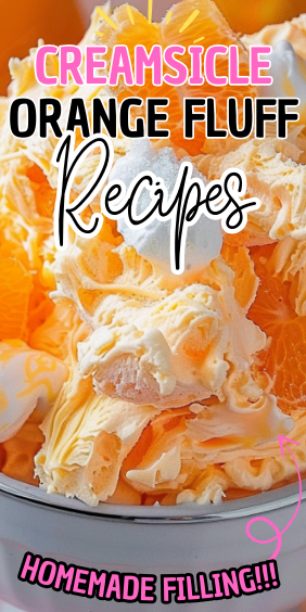 Easy Creamsicle Orange Fluff
