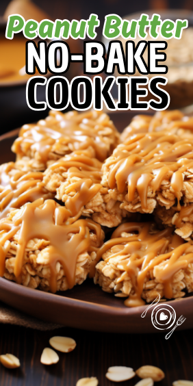 Easy Peanut Butter No-Bake Cookies