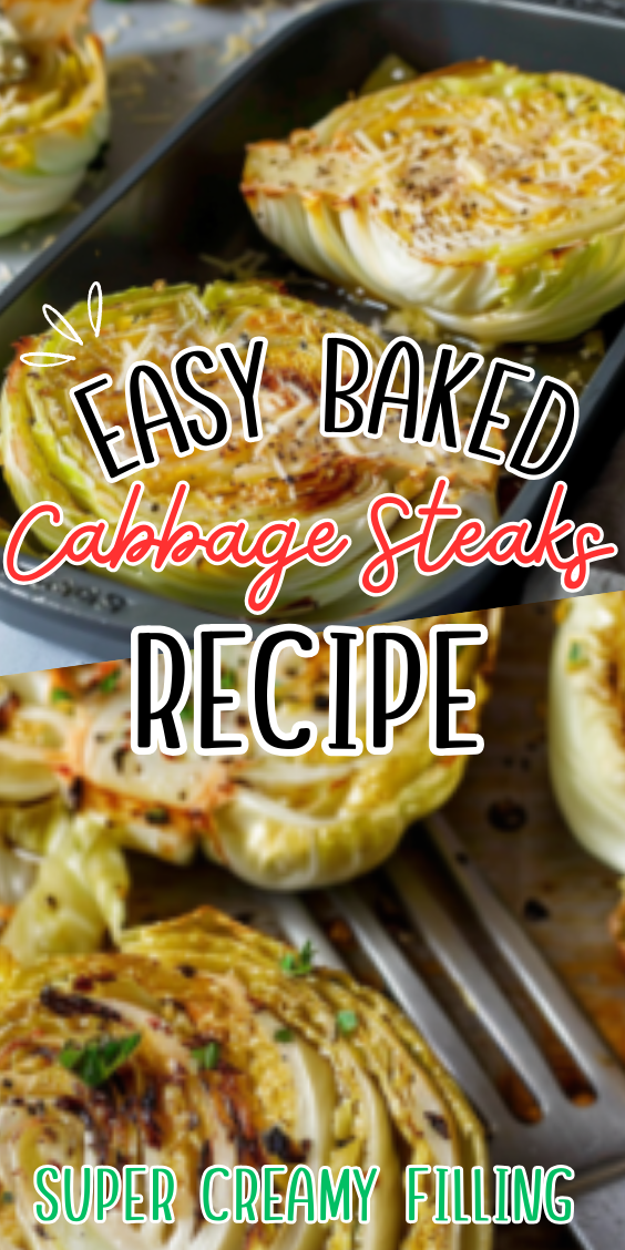 Easy Baked Cabbage Steaks