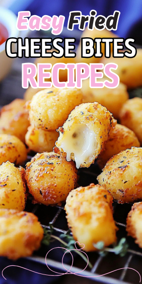 Easy Fried Cheese Bites