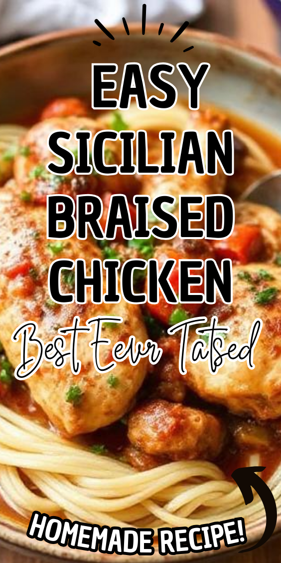 Easy Sicilian Braised Chicken