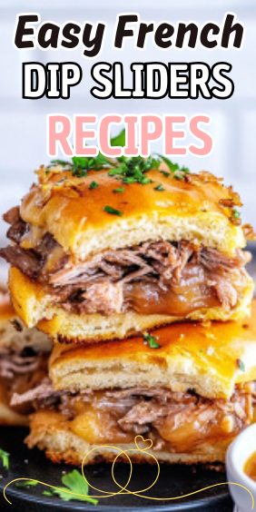 Easy French Dip Sliders