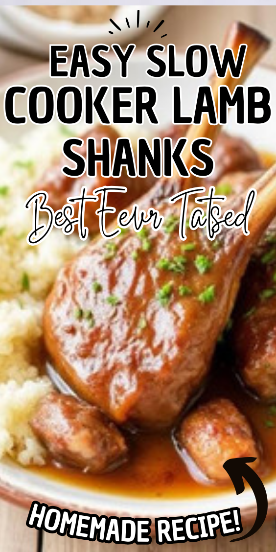 Easy Slow Cooker Lamb Shanks