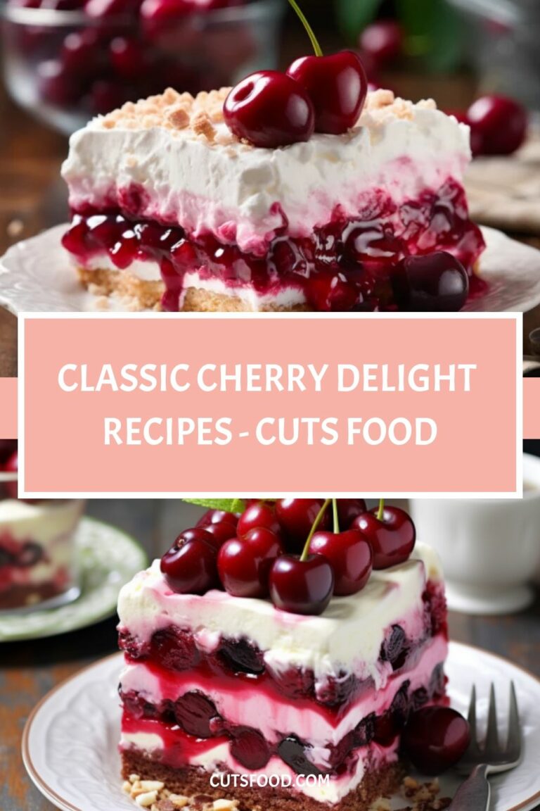 CLASSIC CHERRY DELIGHT RECIPES – Cuts Food