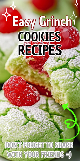Easy Grinch Cookies