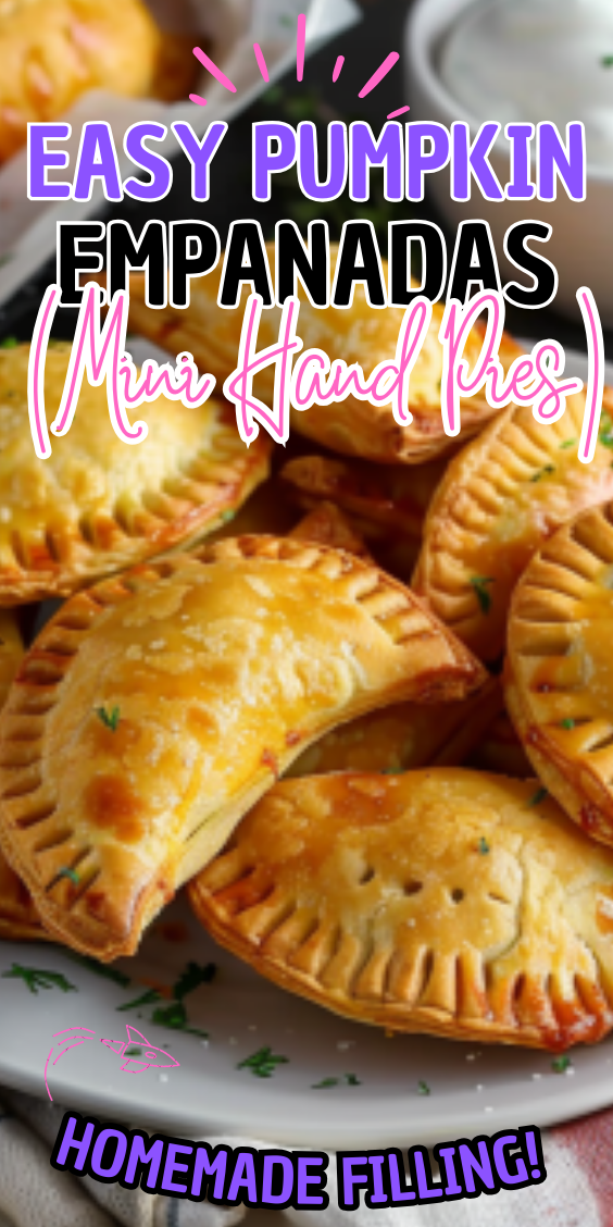 Easy Pumpkin Empanadas (Mini Hand Pies)