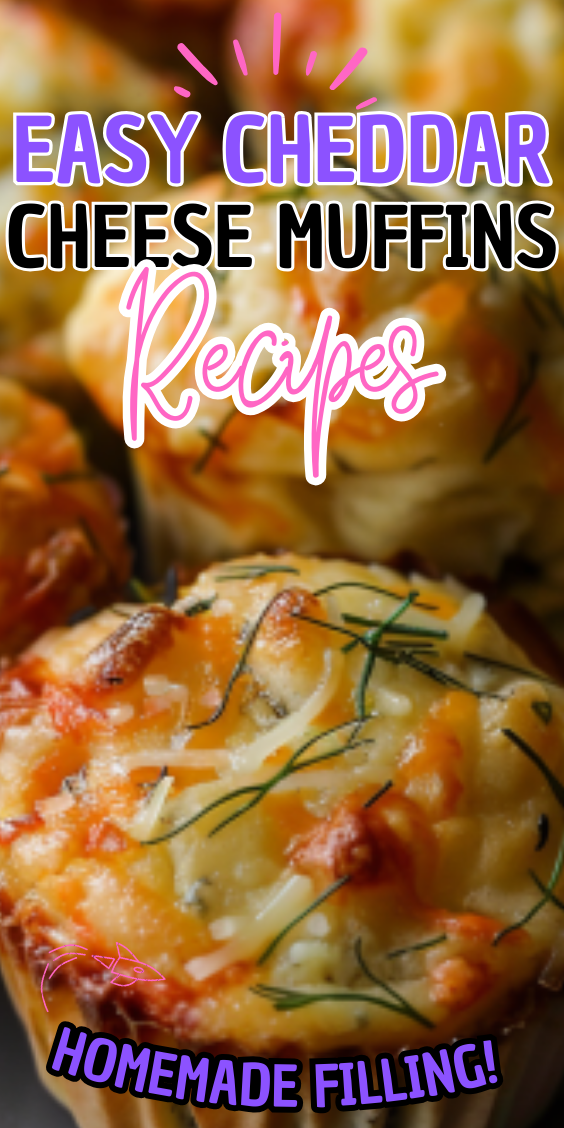 Easy Cheddar Cheese Muffins