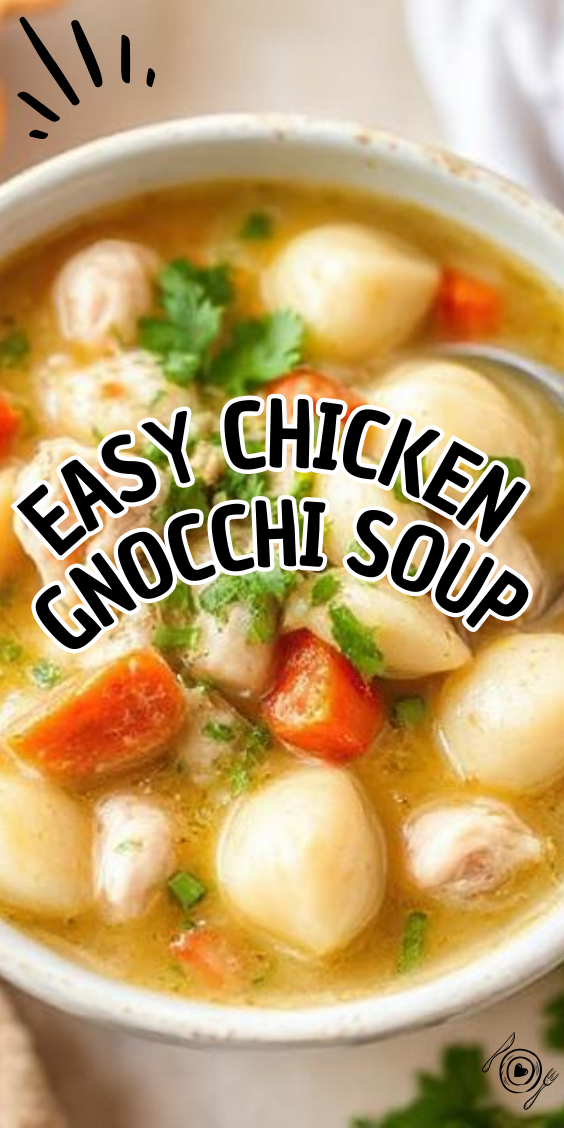 Easy Chicken Gnocchi Soup
