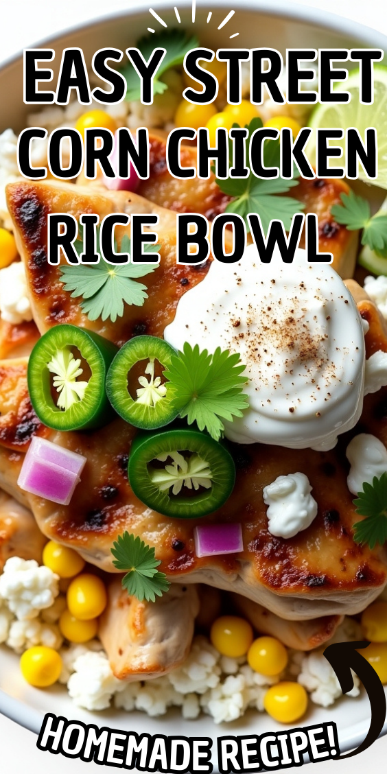 Easy Street Corn Chicken Rice Bowl