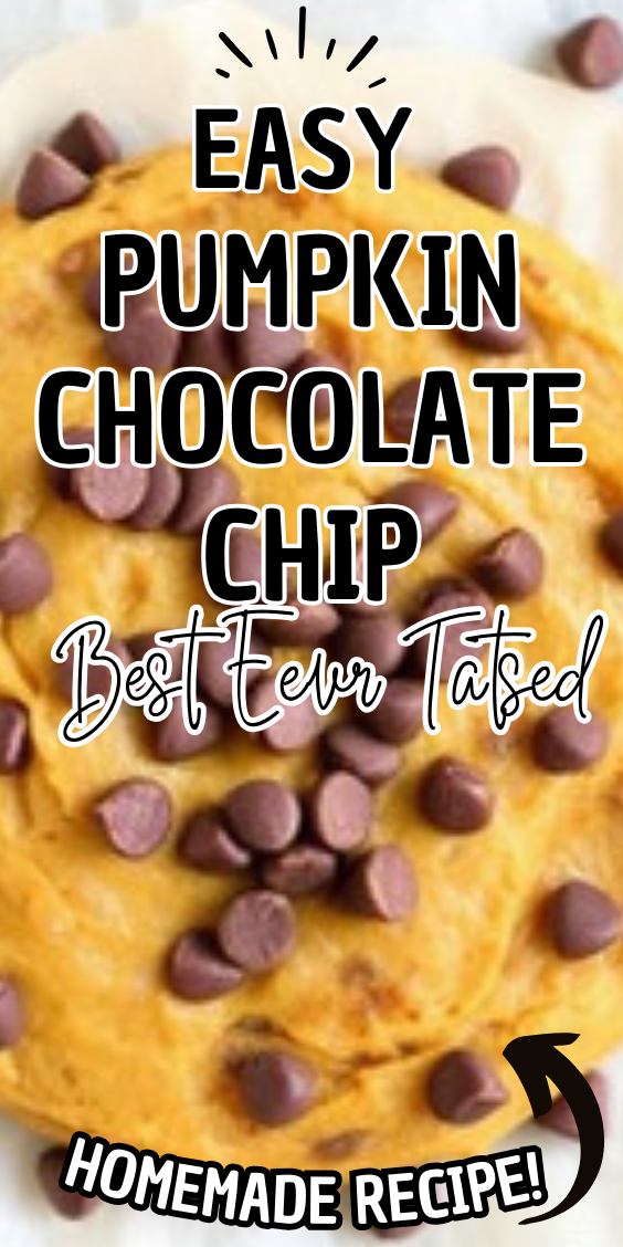 Easy Pumpkin Chocolate Chip Cookies