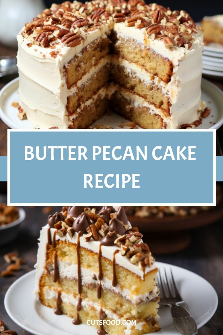 BUTTER PECAN CAKE RECIPE
