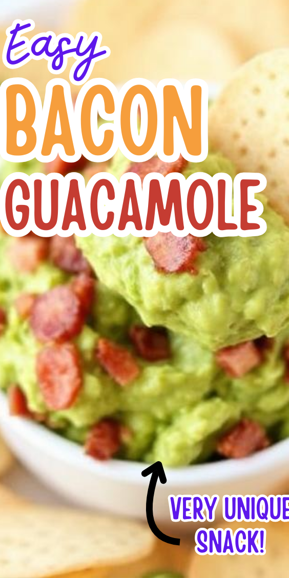 Easy Bacon Guacamole