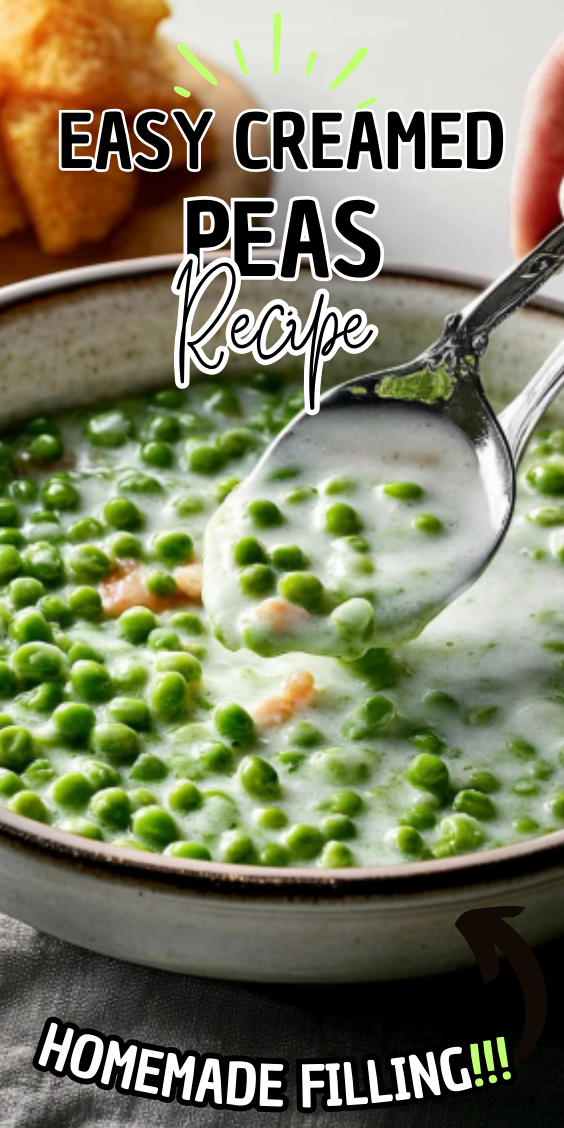 Easy Creamed Peas Recipe