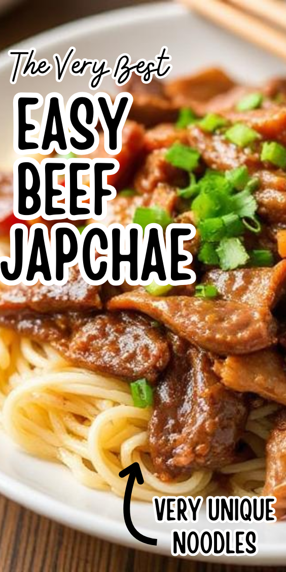 Easy Beef Japchae