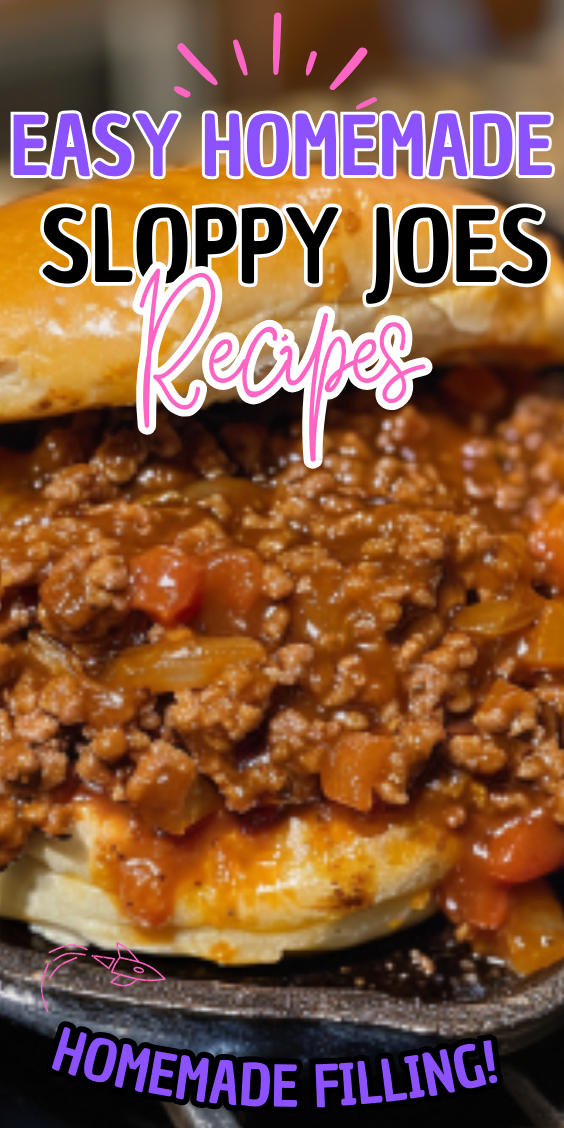Easy Homemade Sloppy Joes