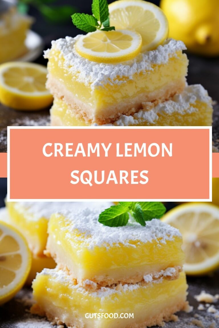 Creamy Lemon Squares