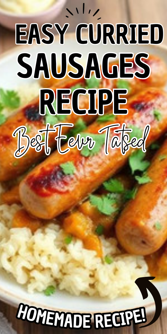 Easy Curried Sausages