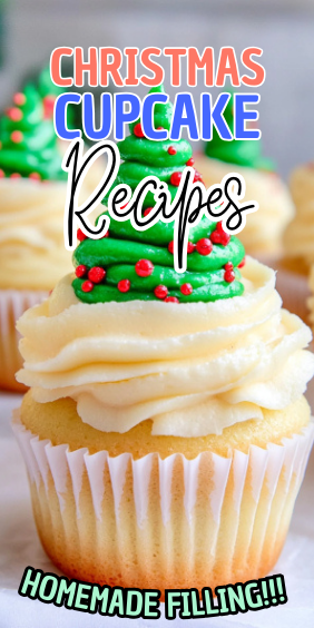 Easy Christmas Cupcake