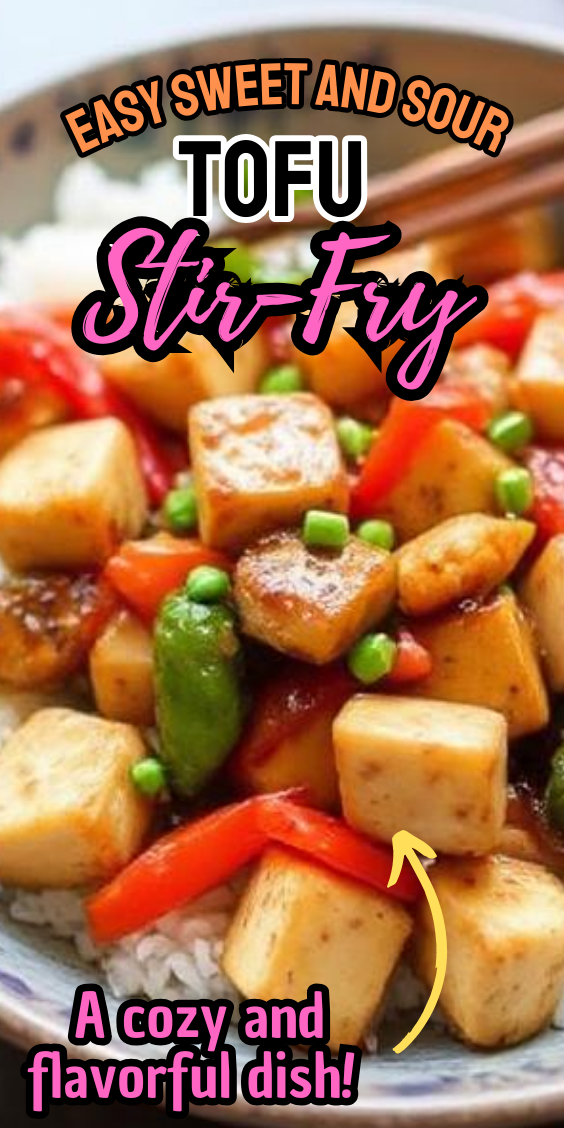 Easy Sweet and Sour Tofu Stir-Fry