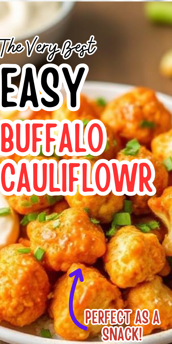 Easy Buffalo Cauliflower