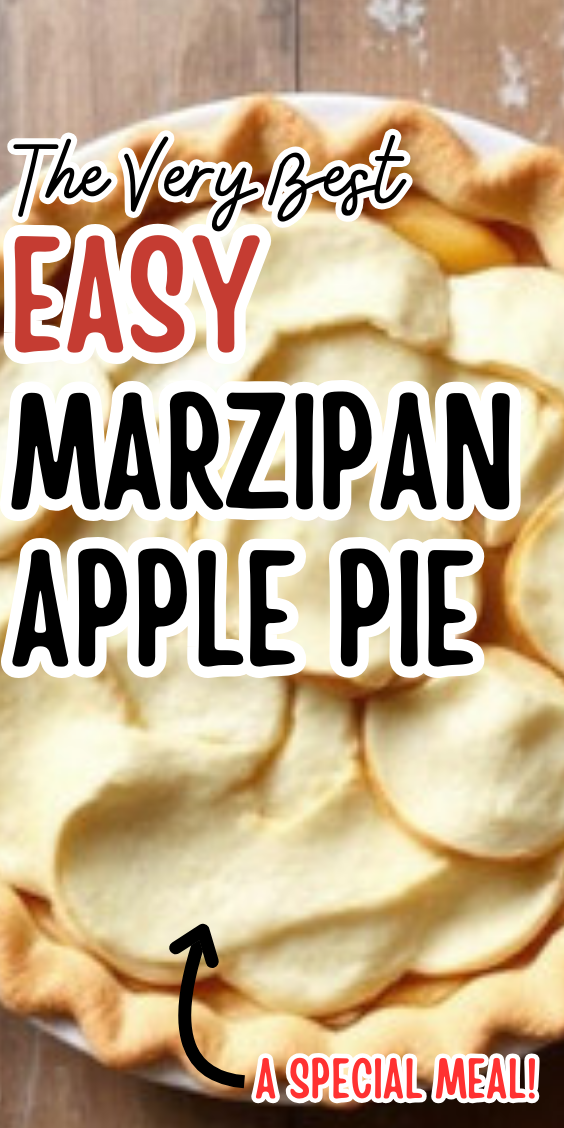 Easy Marzipan Apple Pie