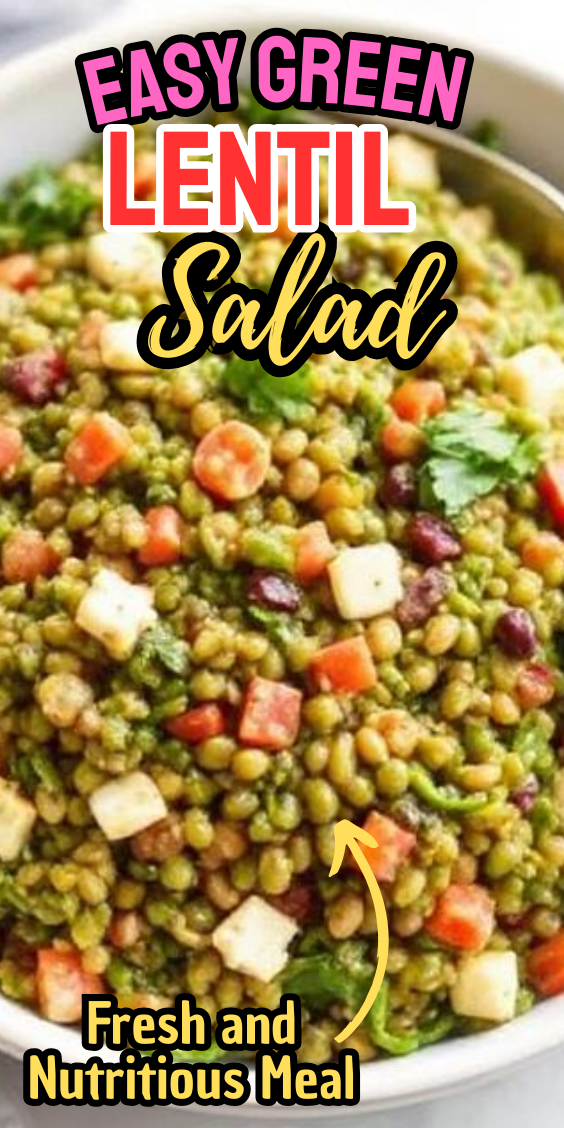 Easy Green Lentil Salad