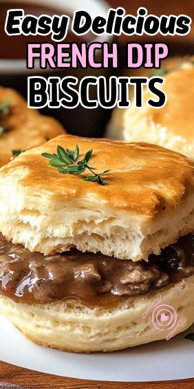 Easy French Dip Biscuits
