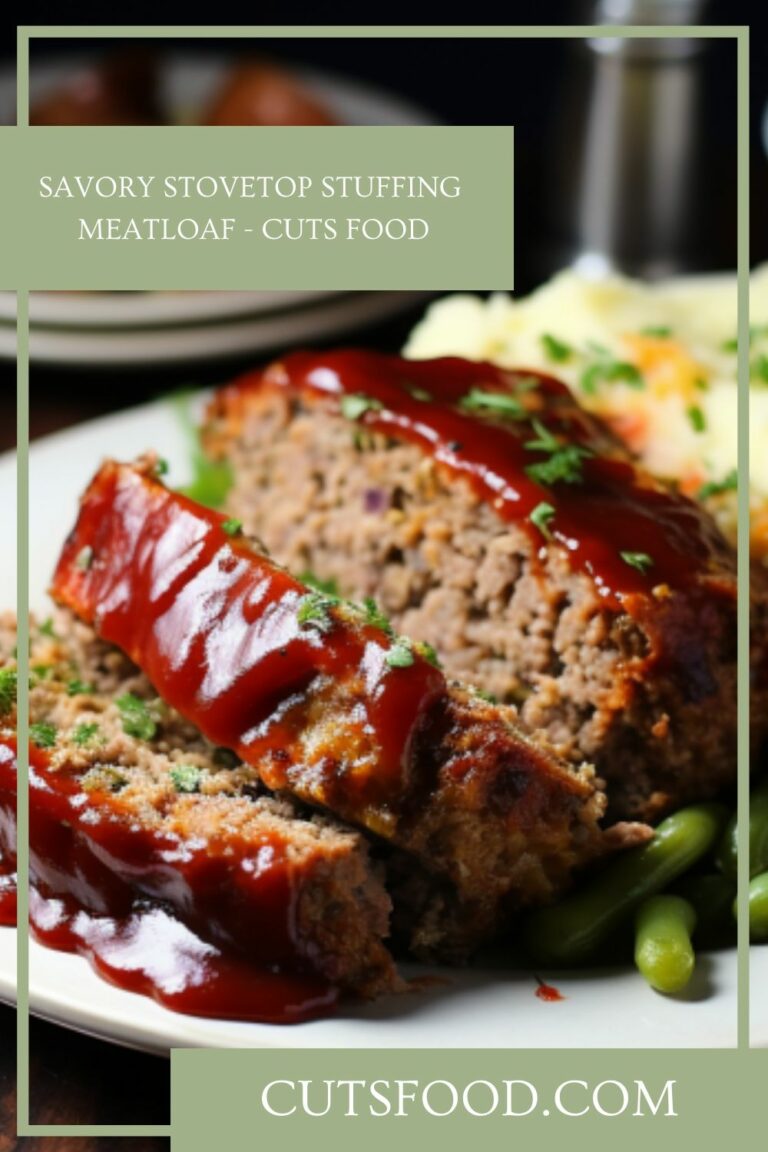 Savory Stovetop Stuffing Meatloaf – Cuts Food