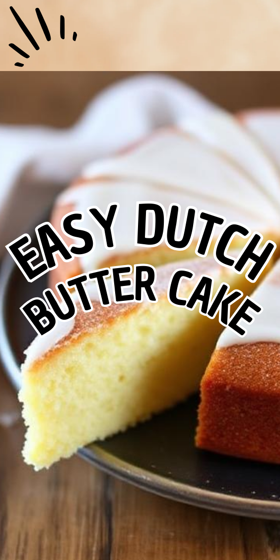 Easy Dutch Butter Cake
