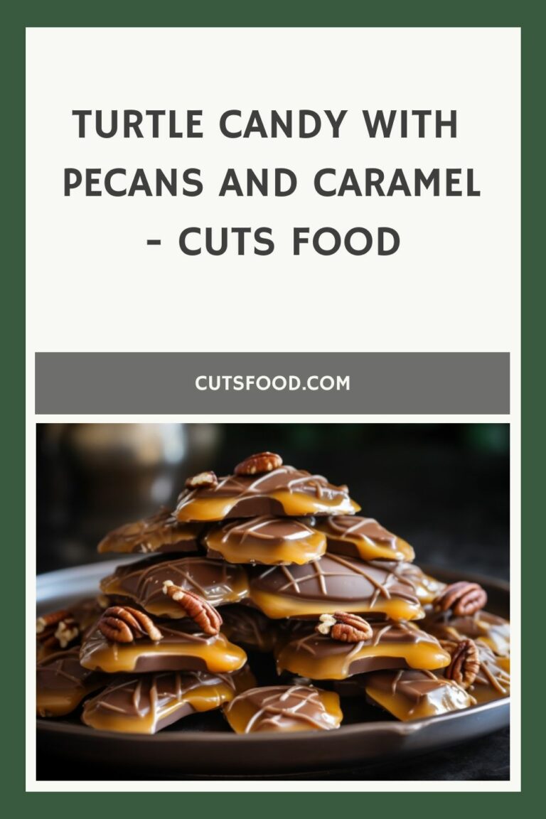 Turtle Candy with Pecans and Caramel – Cuts Food