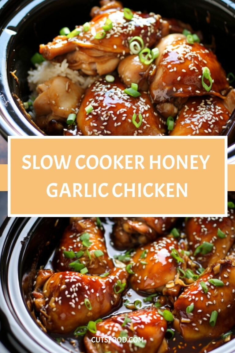 Slow Cooker Honey Garlic Chicken